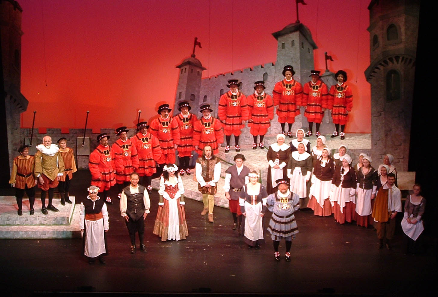 The Yeomen of the Guard, 2008, Durham Savoyards Ltd.
Cast Photo The Yeomen of the Guard, 2008