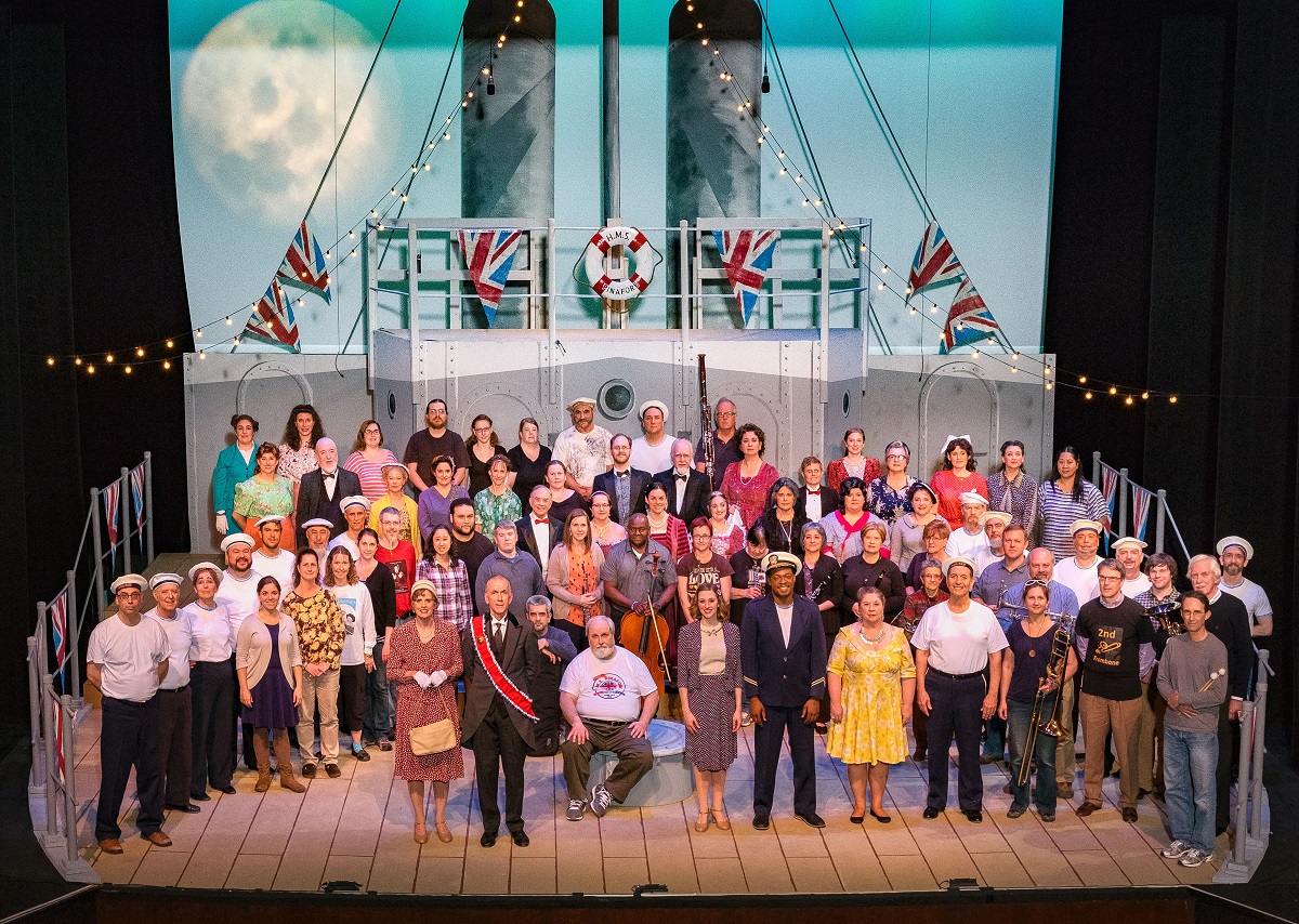 H.M.S. Pinafore, 2016, Durham Savoyards, Ltd.
Cast photo (click for closeup view) H.M.S. Pinafore